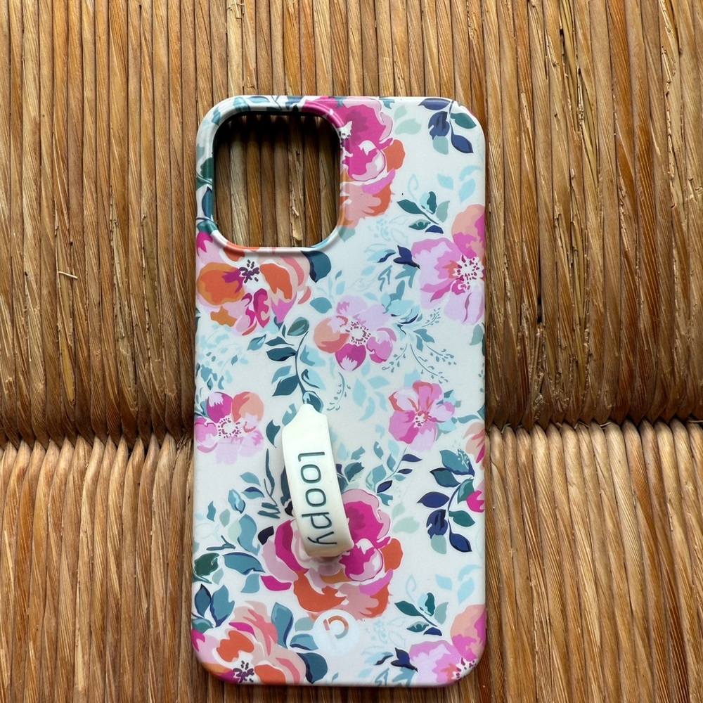 Loopy Case Pink and Orange Protective Phone Case